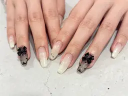 【オフ代込み】スカルプ10本グラデーションネイル