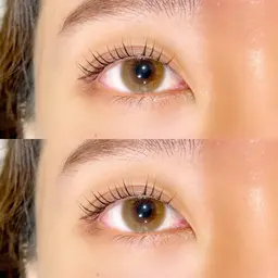 【まつ毛パーマ(上)】前処理、トリートメント、コーティング付きで大事なまつ毛を守りながら可愛く🦢🫧