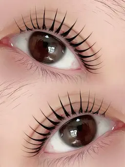 👁️ぱっちり目力🖤マスカラパーマ🐈‍⬛📓➰