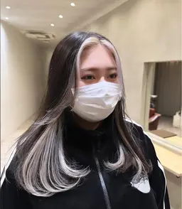 インナーカラー(1BLEACH)