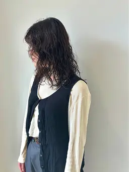 カット+デジタルパーマ