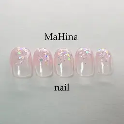 🫧ラメグラデーション🫧(オフ・ケア込み)