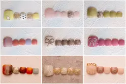 1/4、5、6、7【フットプチ100種類から選べる】ソフトジェルオフ込練習モデル