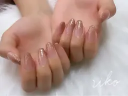 ラメグラデーション