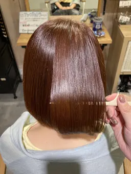 【初めての方限定💐スパ体験付き🫧】カット＋艶カラー＋炭酸スパ体験 ｟長さ料金なし｠