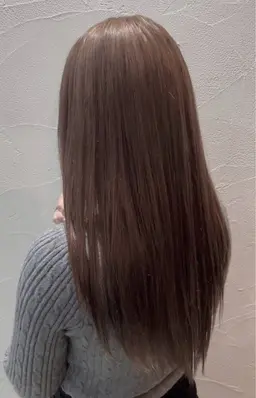 🩶カラー➕髪質改善トリートメント🩶