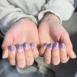 オフなしラメグラデーション