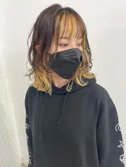 ✨今だけ✨💛ブリーチ無料💛白髪ぼかしor外国人風ハイライトorインナーorグラデーション➕カラー➕トリートメント