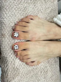 フット2本アート(オフあり)