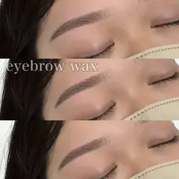 学割U24🎓《黄金比×最新トレンド💠》美眉アイブロウWAX (メイク込) ¥3800