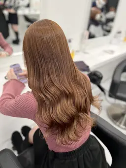 🤎明るめベージュカラー🤎ブリーチダブルカラー＋オリジナルトリートメント＋スタイリング