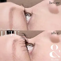 【&healthy】フラットラッシュ110本×まつ毛パーマ