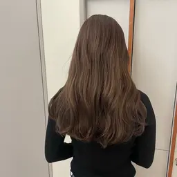 【平日2名限定】小顔カット＋透明感カラー＋超音波トリートメント　栄/矢場　韓国ヘア、暖色