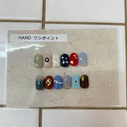 【オフ無し】ジェルワンカラーワンポイント