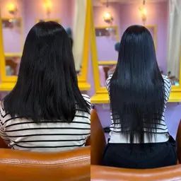 編み込み＋シールエクステmix80本🩷🤍🦄