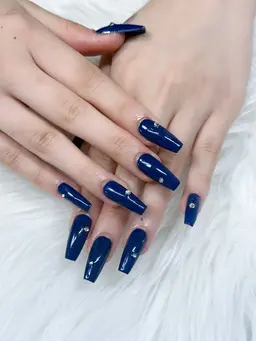 チップ長さだしワンカラーストーン10粒まで(オフなし)