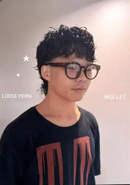 メンズパーマ💈✨＋炭酸ヘッドスパ🫧