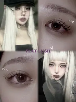 【ミニモ学割】 束感まつエク👀フラットラッシュ80本 /マツエク/まつげエクステ