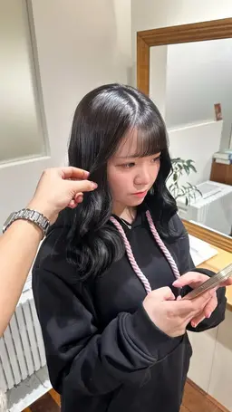 【透明感】🫧赤み消し寒色カラー🫐