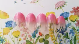 カラーグラデーション(ケア･オフ込み)＋ストーン付き