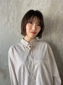 前髪パーマ+ カット🎶