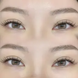 フラット80本（カラー・オフ無料）＋美眉アイブロウ