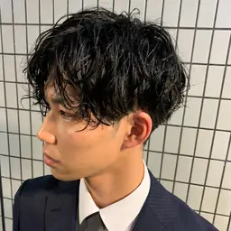 【メンズパーマコース】カット➕ダメージレスパーマ➕高持続トリートメント