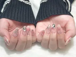 🎀【ハンド】120分デザイン（ガッツリアート5.6本目安）🎀新規オフ無料！持込OK👌