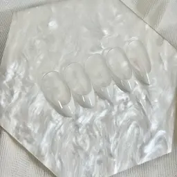 ⭐️オフなし⭐️フレンチ💅250色選び可能🩵 (チップ長さ出し10本　追加2980円)