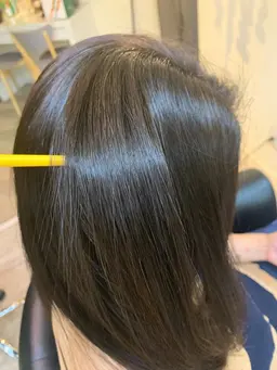 縮毛矯正髪質改善ストレート