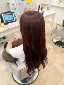 【新規限定】🩷🦋ブリーチなしダブルカラー🦋🩷ピンク、赤系限定