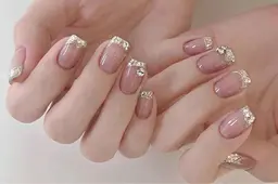 ❤️大人綺麗❤️ガラスフレンチ💅ジェルオフ込み