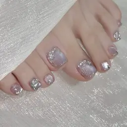 新店オープン✨フットネイル💕持ち込みデザイン