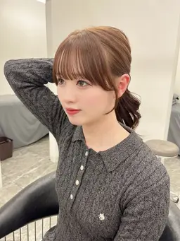 【🫧顔周り指名NO.1🫧】顔周りカット（スタイリング込み）【3300】お出かけ前にもおすすめ❣️