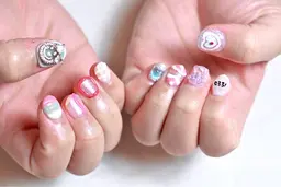 チップスカルプ10本･オフ込み･持ちこみネイル（パーツ付け放題プラス1000円）