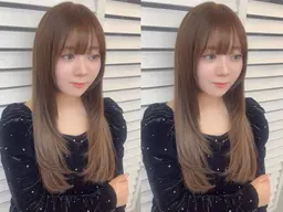 💜🫧艶カラー＋似合わせカット＋高保湿トリートメント🫧💜