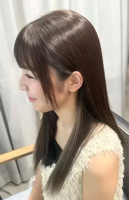 質感カット＋ケアカラー＋極上トリートメント＋クイックスパ