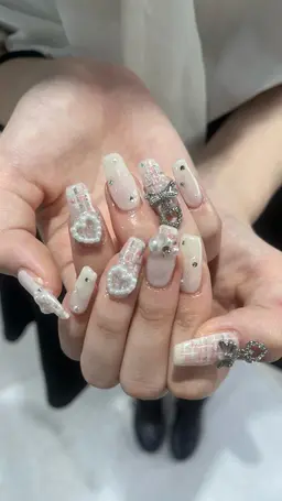 🤍大人気🤍ジェルネイルパーツつけ放題🎀💕