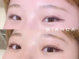 《韓国発🌟マスカラパーマ》パリジェンヌラッシュリフト×ブラックティント👀🪄︎︎✨￥6930【立川】