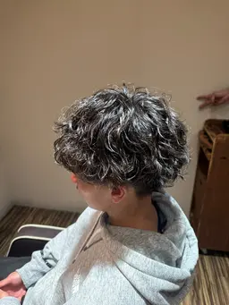 メンズカット💇‍♂️➕カラー➕パーマ🌀