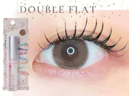 新規【SNSで大人気韓ドル風】コーティング剤+ダブルフラットラッシュつけ放題