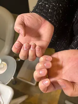 【メンズネイル】クリアジェル仕上げ ¥4,000