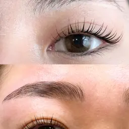 ハリウッドブロウリフト×パリジェンヌ(上のみ)アイパック付き🫧