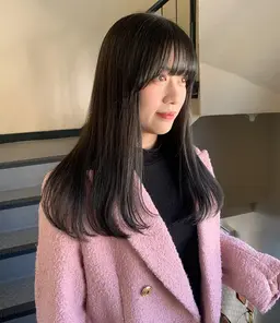 うる艶カラー+前髪カット+1stepTR