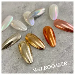 オフ無し🙋‍♀️ミラー・オーロラネイル