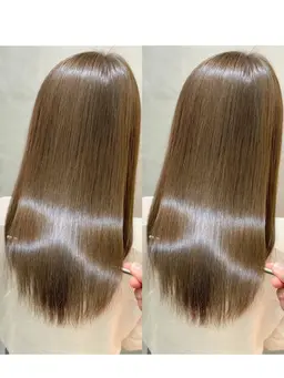 【期間限定】透明感を引き出す🤍カット＋カラー＋うる艶✨髪質改善トリートメント🤍
