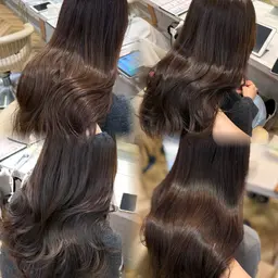 【ご新規様限定⭐️】透明感カラー+内部補修ナノスチームトリートメント🎀☆*:.｡.コテ巻き仕上げ付き🌙