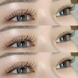 韓国風束感仕上げ🩵コーティング付フラットラッシュ120本初回オフ込🩵