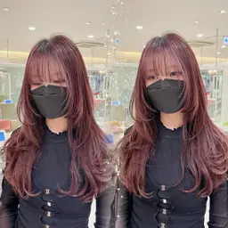 〔🩶平日限定🤍〕似合わせカット＋ダブルカラー＋資生堂シールドトリートメント