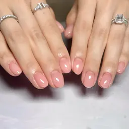 hand チップ長さだし　ワンカラー